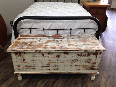Distressed Cedar Chest Cedar Chest Furniture Bed