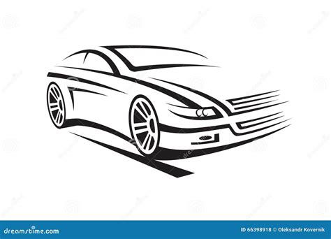 Illustration Of A Car Stock Vector Illustration Of Movement 66398918