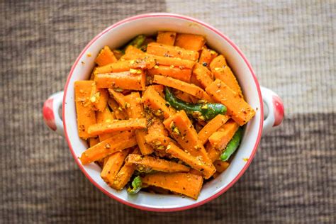 Carrot Porial Recipe South Indian Style Carrot Stir Fry By Archanas