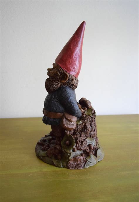 Large Retired Vintage Tom Clark Gnome Figurine Forest Etsy