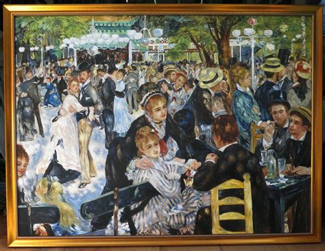 Pierre Auguste Renoir Dance At Le Moulin De La Galette 1876 Etsy