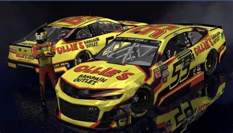 Although the race cars display the brand names ford, chevrolet, dodge, and toyota, none of them originated from an assembly line in detroit or japan. Pin on Fictional NASCAR Paint schemes