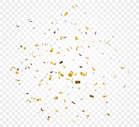 Gold Confetti White Background Illustrations Royalty Free Vector