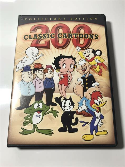 200 Classic Cartoons Collectors Edition Dvd Dvds And Blu Ray Discs