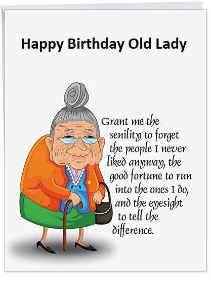 Happy Birthday Old Lady Best Birthday Wishes Quotes