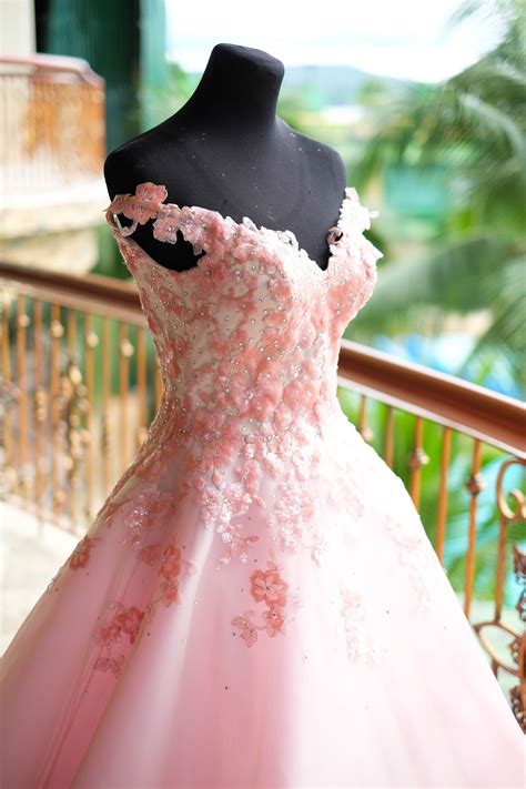 Pink Debut Gown By Philipp Tampus Debut Gowns 18th Birthday Gown