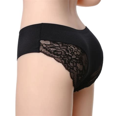 Womens Luxury Pearlescent Lace Ice Silk Panties Sexy Seamless Panty