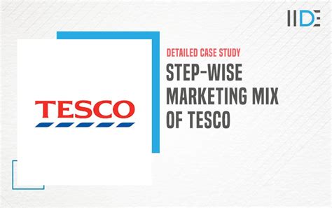 Step Wise Marketing Mix Of Tesco With Detailed 4ps Iide