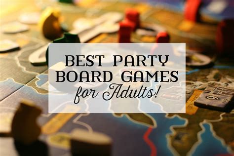 Best Party Board Games For Adults Hobbylark Games And