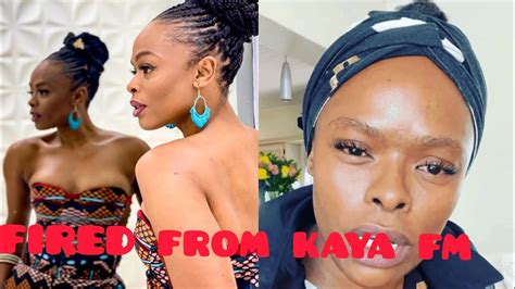 Unathi Nkayi Fired From Kaya Fm😳 Youtube
