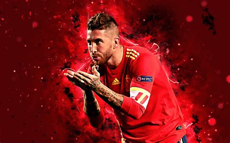 Mainly a central defender, he can perform . Sergio Ramos - Spain 4k Ultra HD Wallpaper | Background ...