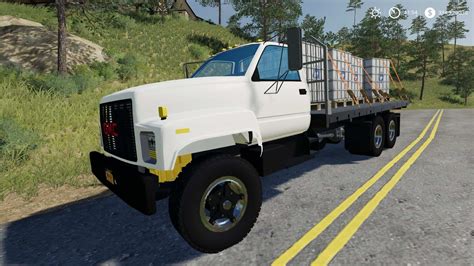 Fs19 Gmc Flatbed V10 Converted Fs 19 And 22 Usa Mods Collection