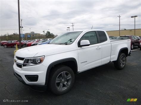 2017 Summit White Chevrolet Colorado Wt Extended Cab 4x4 119603074