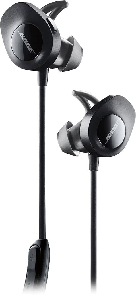 Best Buy Bose Soundsport Wireless Sports In Ear Earbuds Black 761529 0010