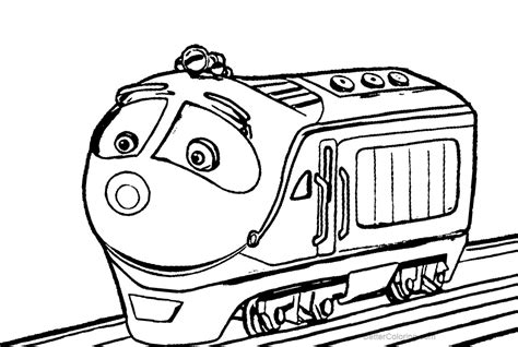Coloring books for boys and girls of all ages. Koko from Chuggington Coloring Pages - Free Printable ...