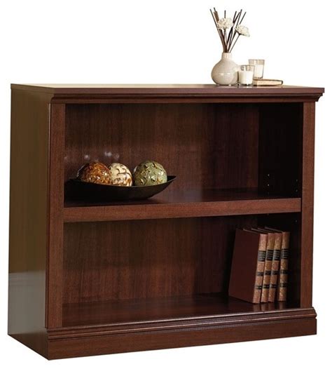 Backpanel Closed Wooden Bookcase Transitional Bookcases By Rts