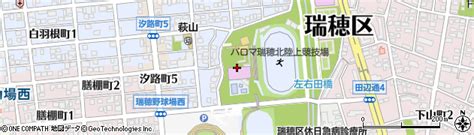 愛知県名古屋市瑞穂区萩山町3丁目の地図 住所一覧検索｜地図マピオン