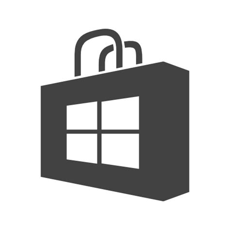 ícone Windows Store Em Social Media And Logos Ii Glyph