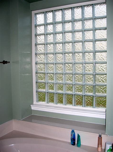 Glass Block Bathroom Windows