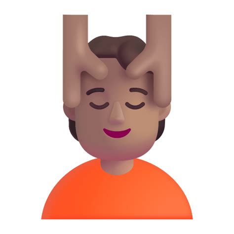 person getting massage 3d medium icon fluentui emoji 3d iconpack microsoft