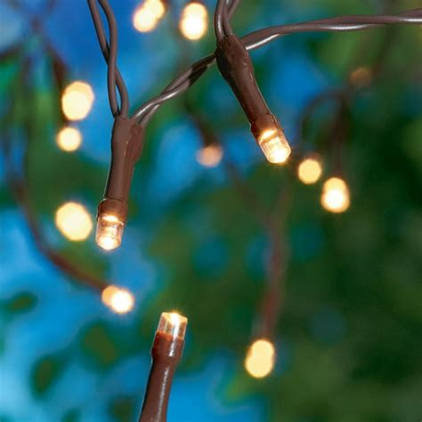 Mainstays 50 Count Solar Powered Outdoor Led Mini String Lights With