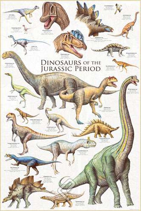 Dinosaurs Jurassic Period Athena Posters