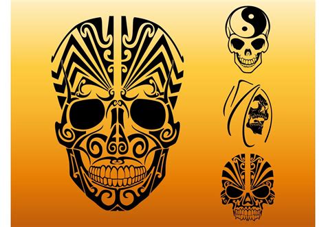 Tribal Skulls Download Free Vector Art Stock Graphics And Images