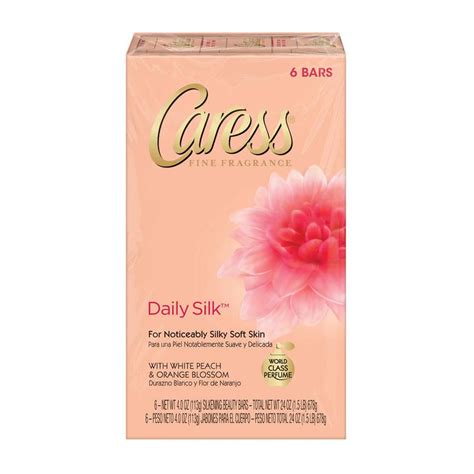 Daily Silk Beauty Bar By Caress For Unisex 6 X 425 Oz Soap Amazon
