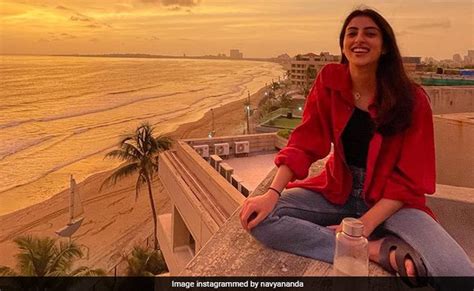 Sunset Girl Navya Naveli Nanda Brings The Golden Hour Magic To Instagram