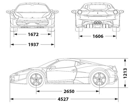 Ferrari 458 Italia 2010 Smcarsnet Car Blueprints Forum