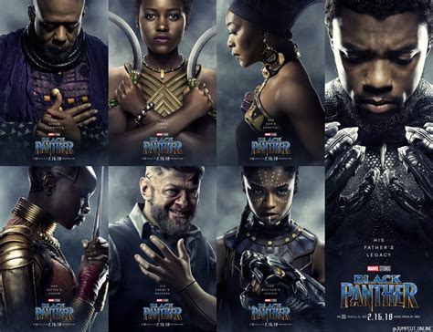 Character Posters To Marvels Black Panther Blackfilm