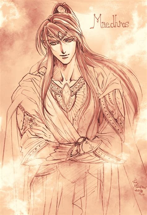 Maedhros Tolkiens Legendarium And 1 More Drawn By Kazuki Mendou