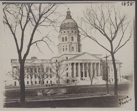 Capitol Topeka Kansas Kansas Memory Kansas Historical Society