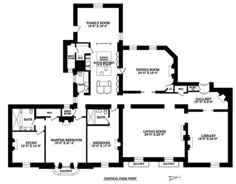 The Dakota 1 West 72 Street Unit 63 Douglas Elliman Floor Plans
