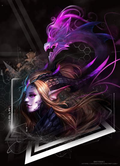 Wallpaper Dragon Sorceress Zyra By Niyuuki On Deviantart
