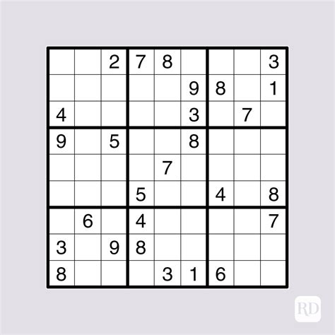 Hard Printable Sudoku Puzzles