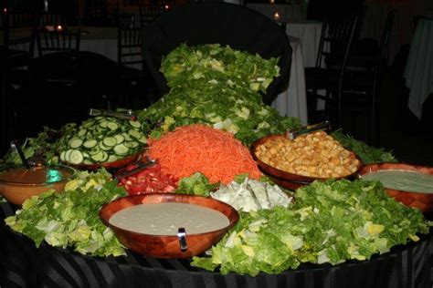 Cascading Salad Bar By Catering By Chef Richard Saladbar