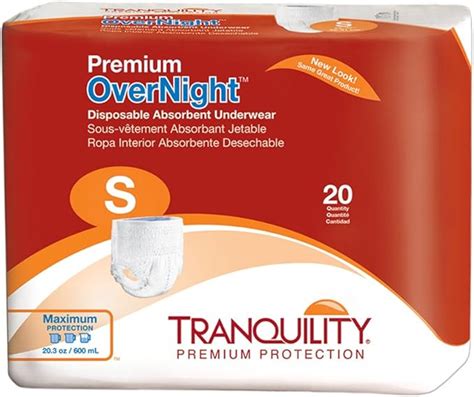 Tranquility Premium Overnight Pull On Diapers Size Small Pk20 Amazon