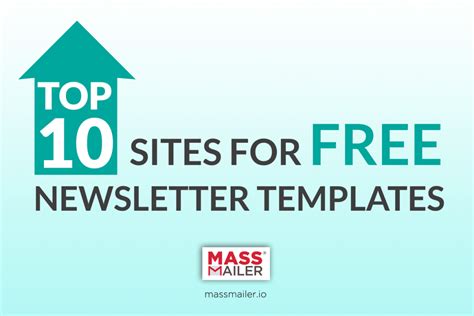 What Are Top 10 Sites For Free Newsletter Templates Massmailer