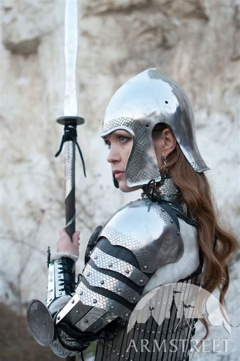 Fantasy Stainless Full Womens Lady Warrior Armor Set For Sale