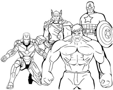 There are ten superhero themed colouring pages in this colouring book. Avengers (Superheroes) - Printable coloring pages