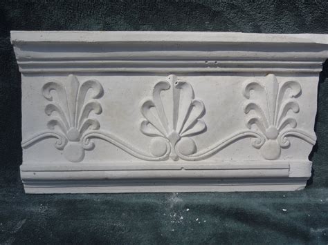 Vintage Handmade Architectural Salvage Molding Cast Plaster Etsy