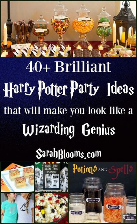55 Best Ever Harry Potter Party Ideas Sarah Blooms Harry Potter