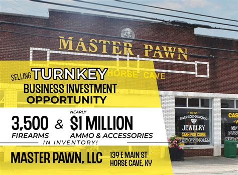 Master Pawn Llc Profitable Turnkey Firearms Ammo And Pawn Business
