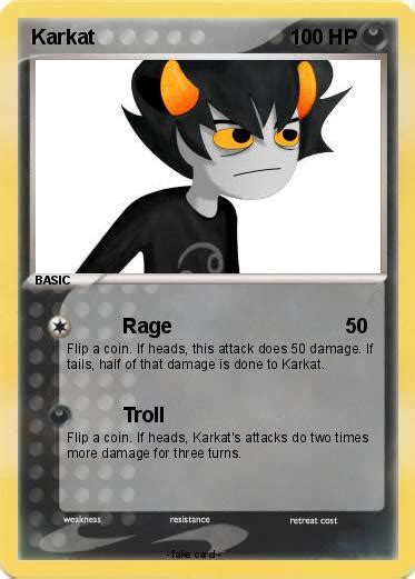 Pokémon Karkat 34 34 Rage My Pokemon Card