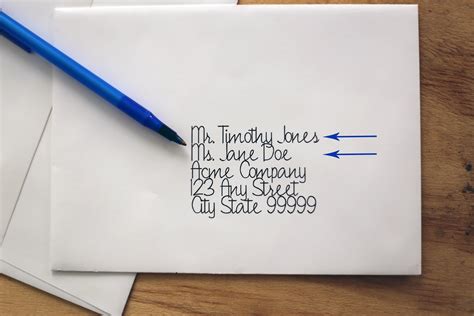 Consider whether the couple uses the same last name, hyphenates, or uses different names. Proper Mailing Address Etiquette | Our Everyday Life