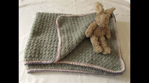 Very Easy Crochet Baby Blanket For Beginners Quick
