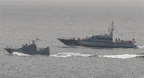 Spanish Warship Steams Into British Waters Off Gibraltar During Royal