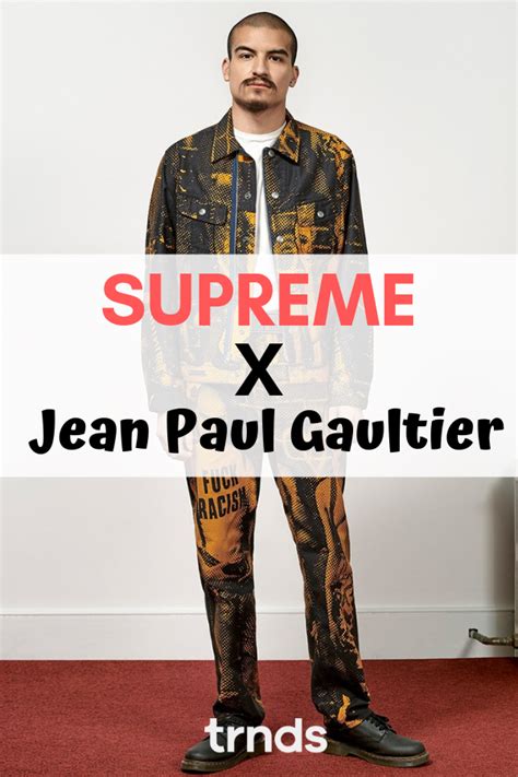 Full Look At Supreme X Jean Paul Gaultier Dropping This Thursday