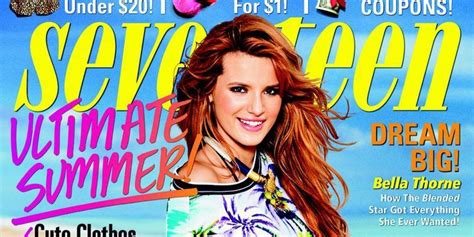 Bella Thorne Tells Seventeen Magazine There Is No